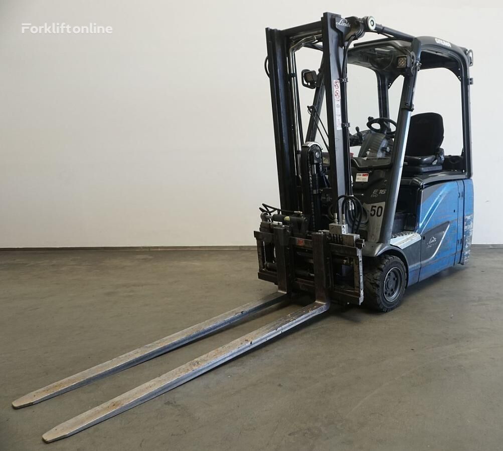 Linde E 16 H EVO 386-02 electric forklift